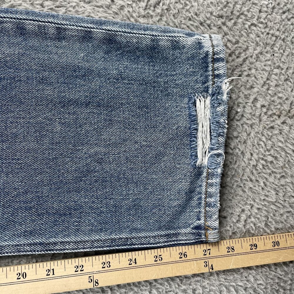 NWT Kancan Jeans Womens 31 High Rise Boyfriend Patch Denim - Picture 7 of 10